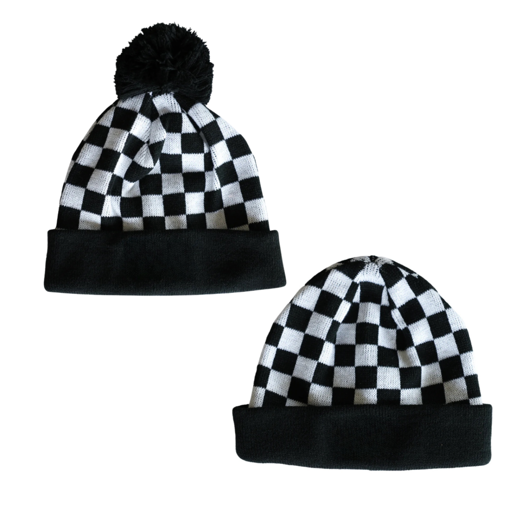 UNBRANDED CHECKERED BEANIES