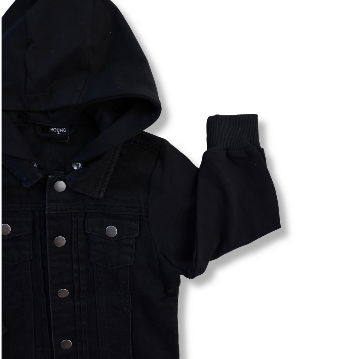 Hybrid Hoodie Denim Jacket - Ready to Wear