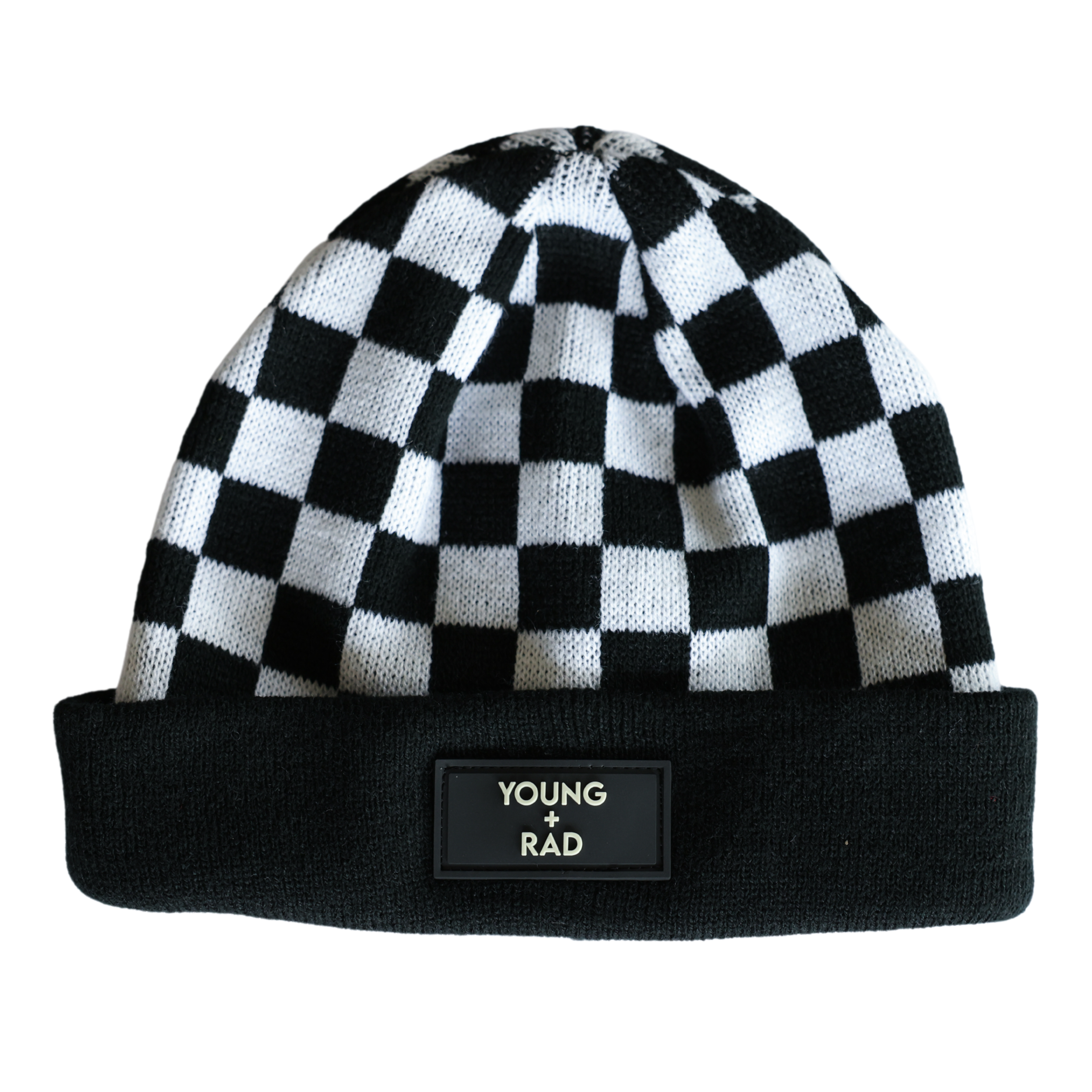 CHECKERED BEANIE