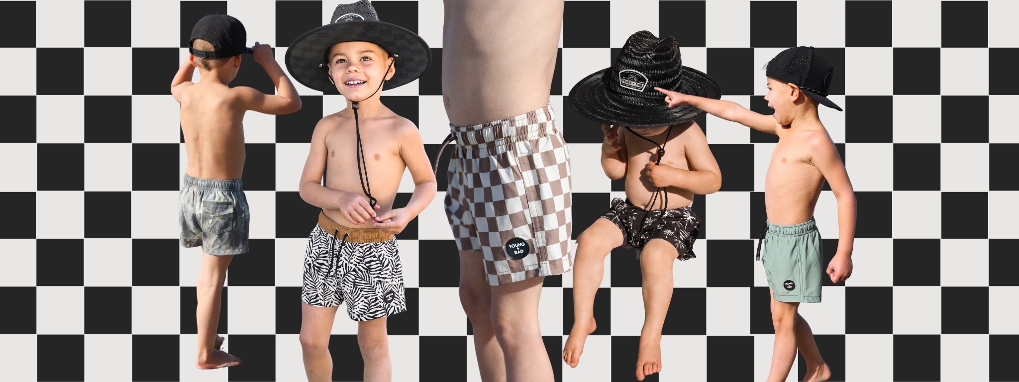 Young + Rad 2025 Swim Collection