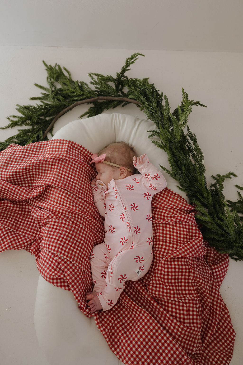 Muslin Swaddle | Red Gingham