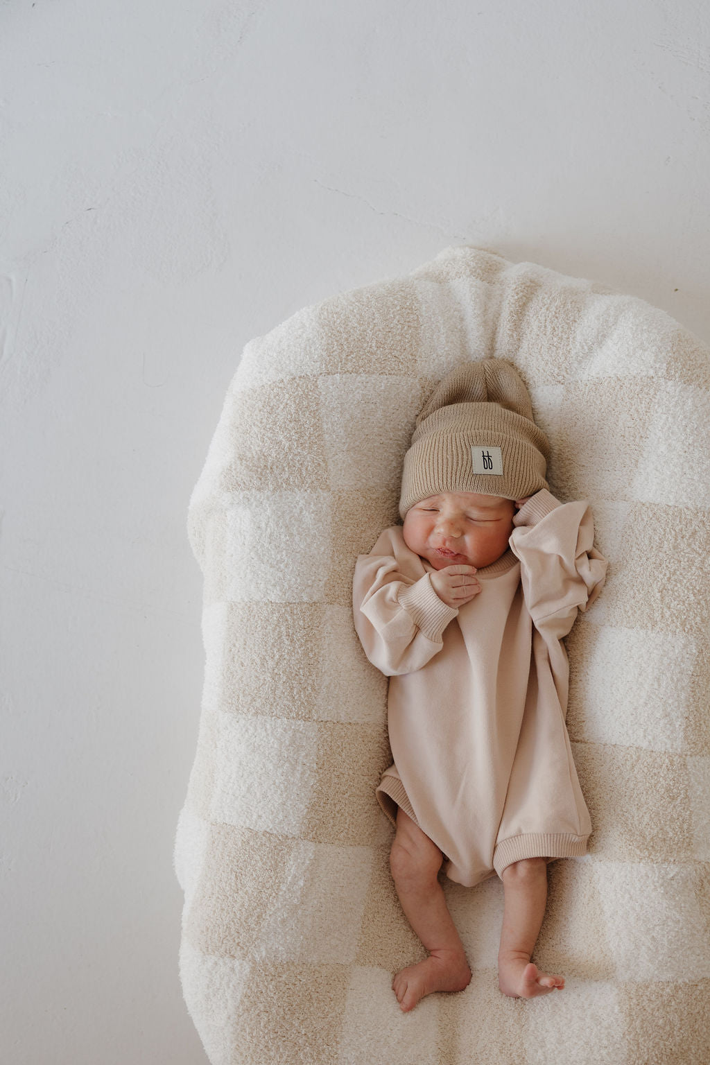 Sweatshirt Romper | Cashew