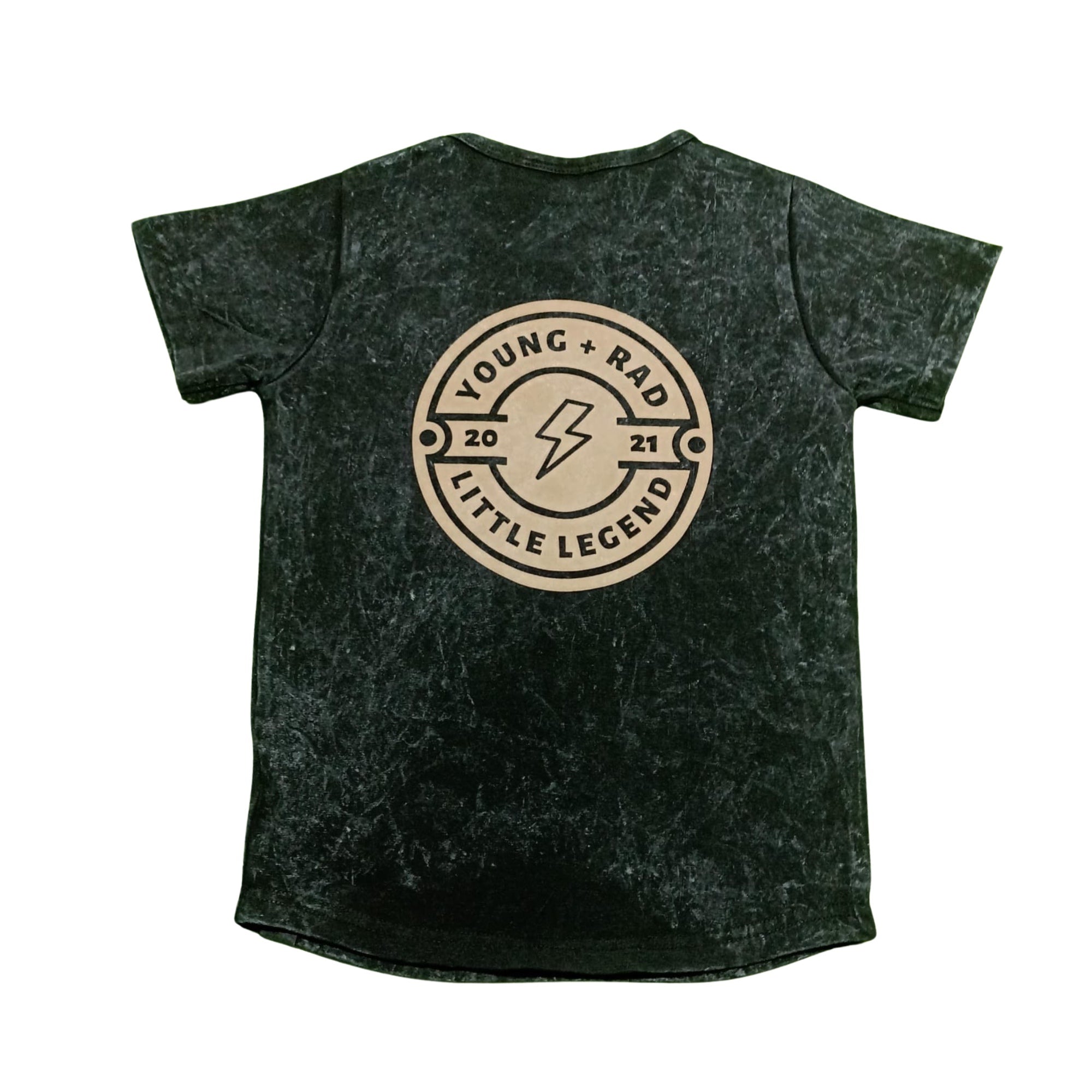 Y+R LITTLE LEGEND TEE // BLACK