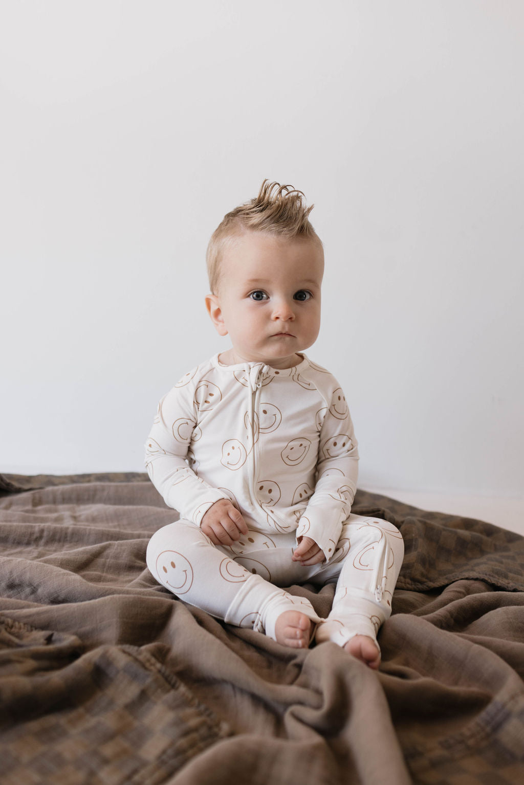 Bamboo Zip Pajamas | Just Smile