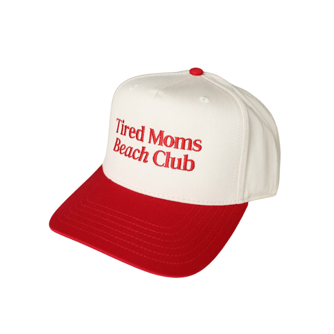 TIRED MOMS BEACH CLUB HAT