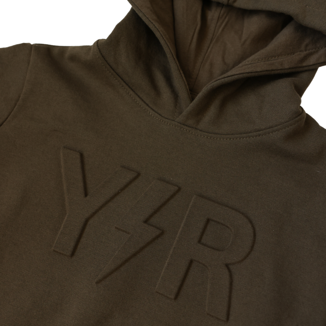 Y+R BOLT OLIVE GREEN HOODIE