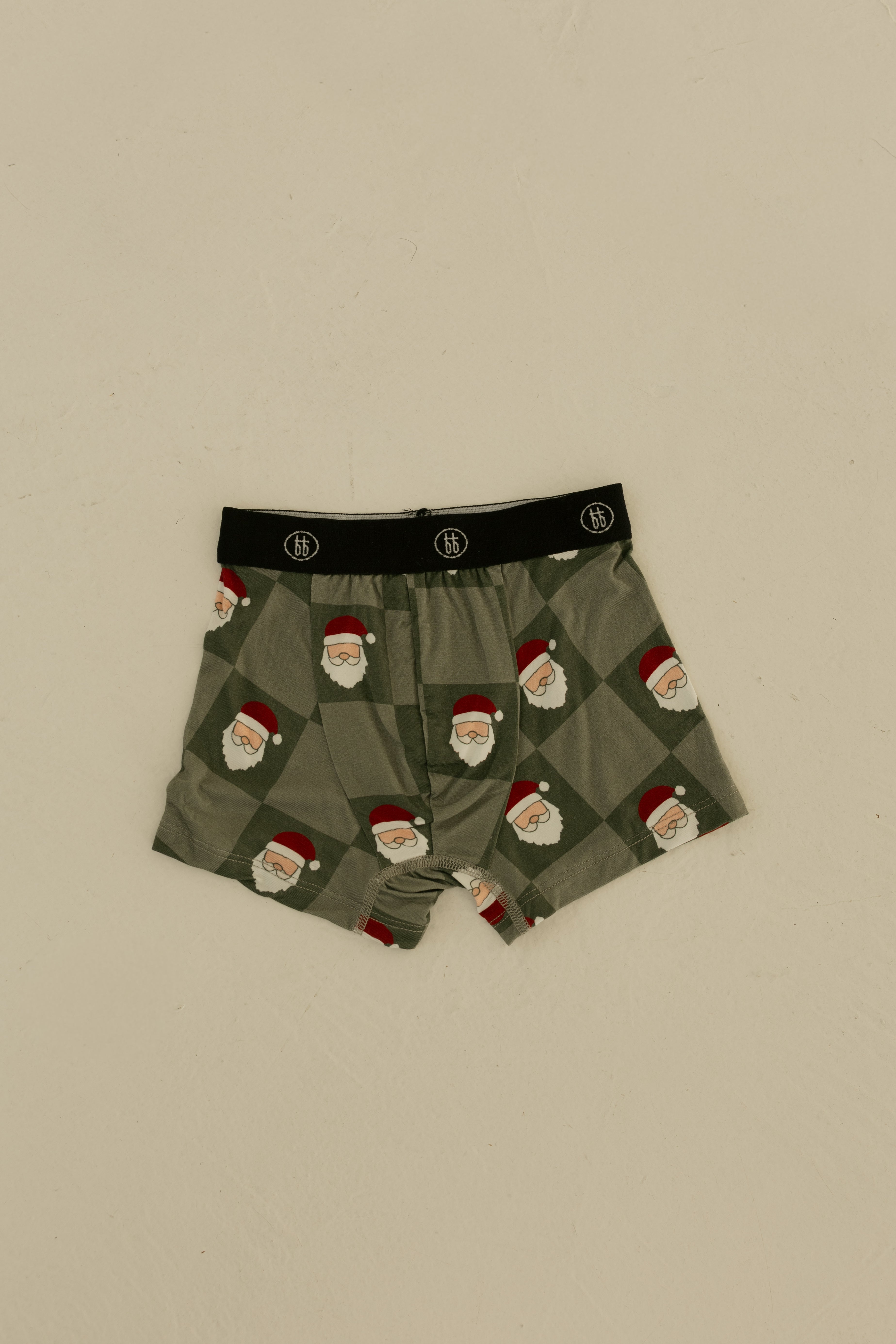 Bamboo Boxers (3 Pack) | Red Gingham, Candy Cane & Santa Checkerboard