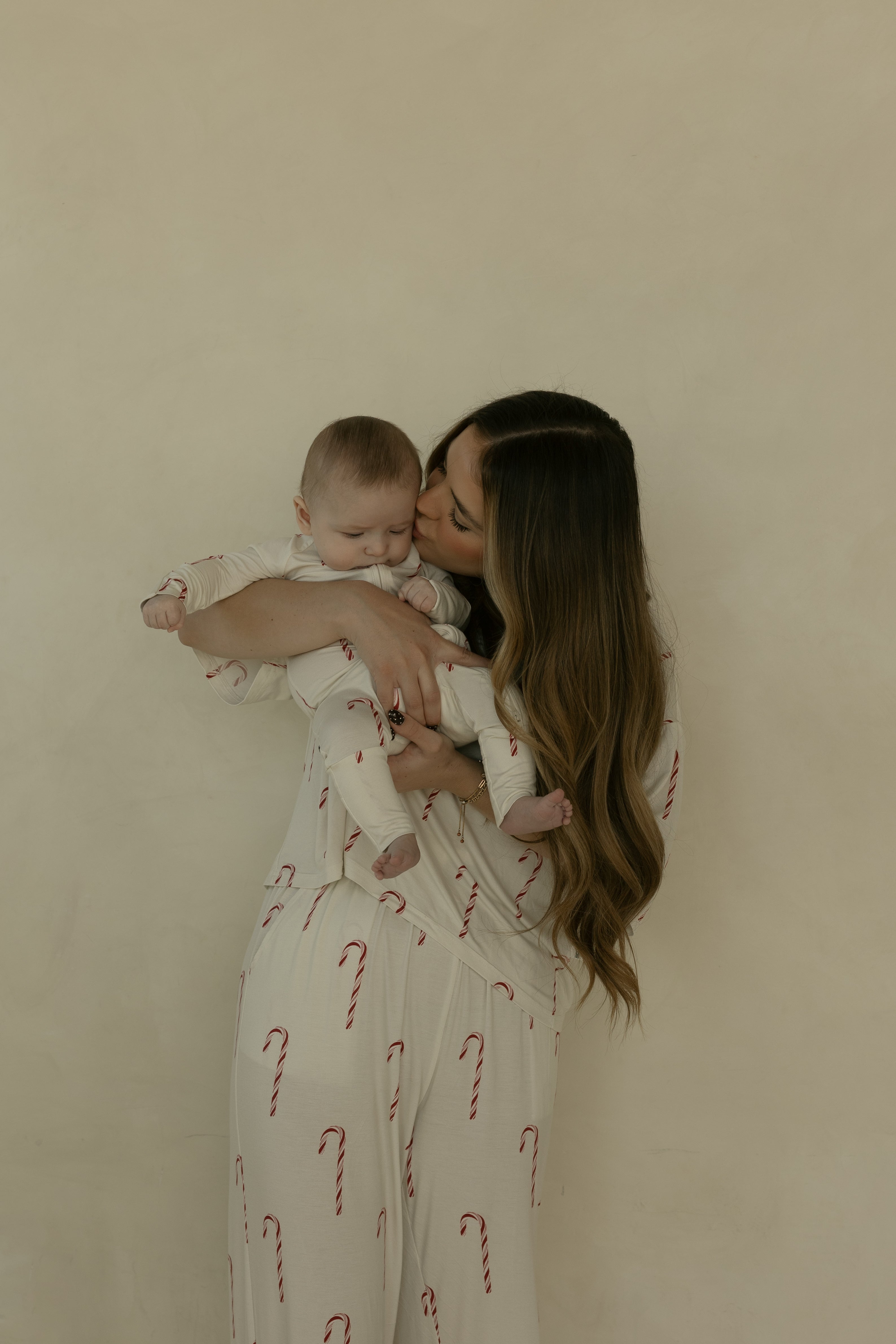 Bamboo Zip Pajamas | Candy Cane