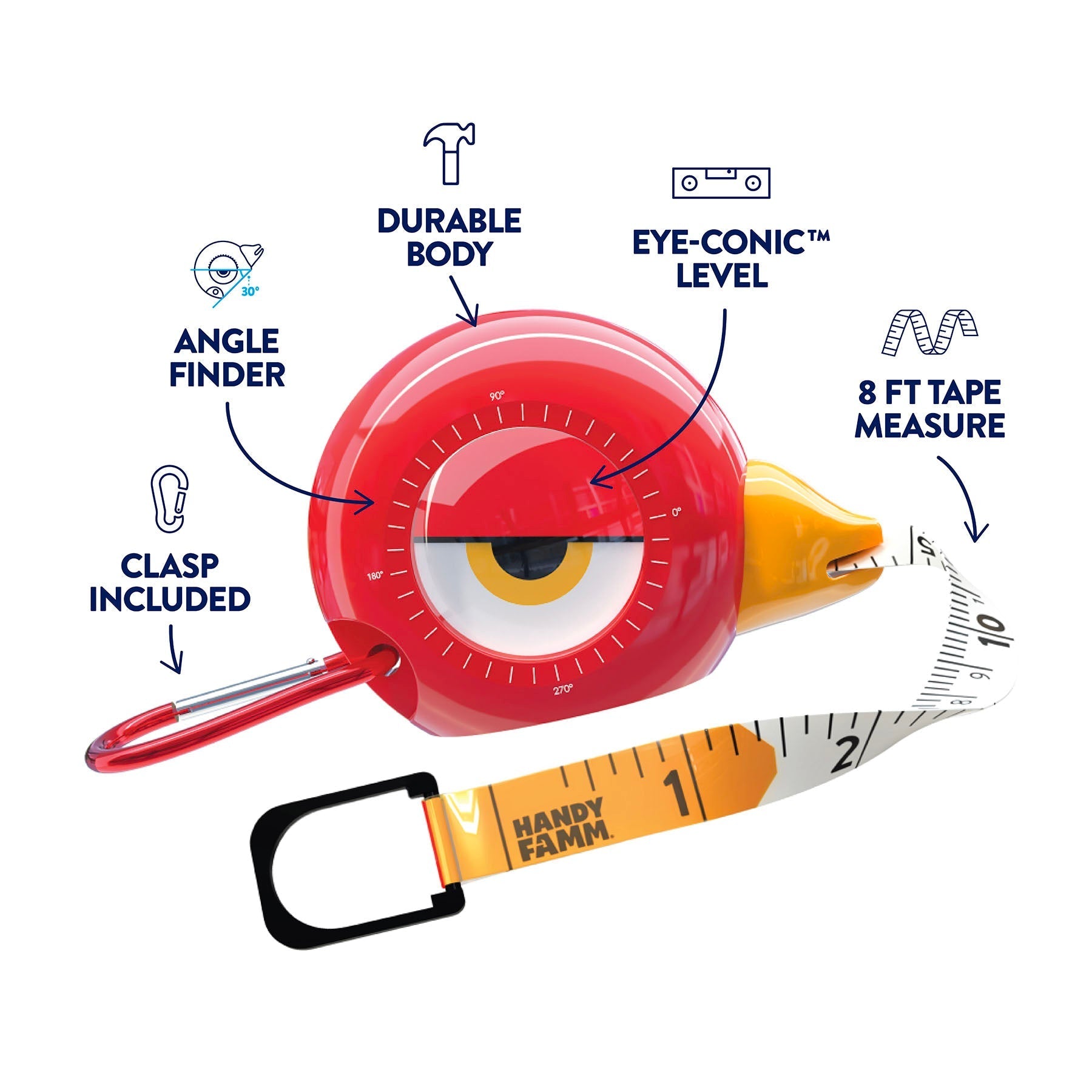 Kids 3-in-1 Tape Measure | Lola