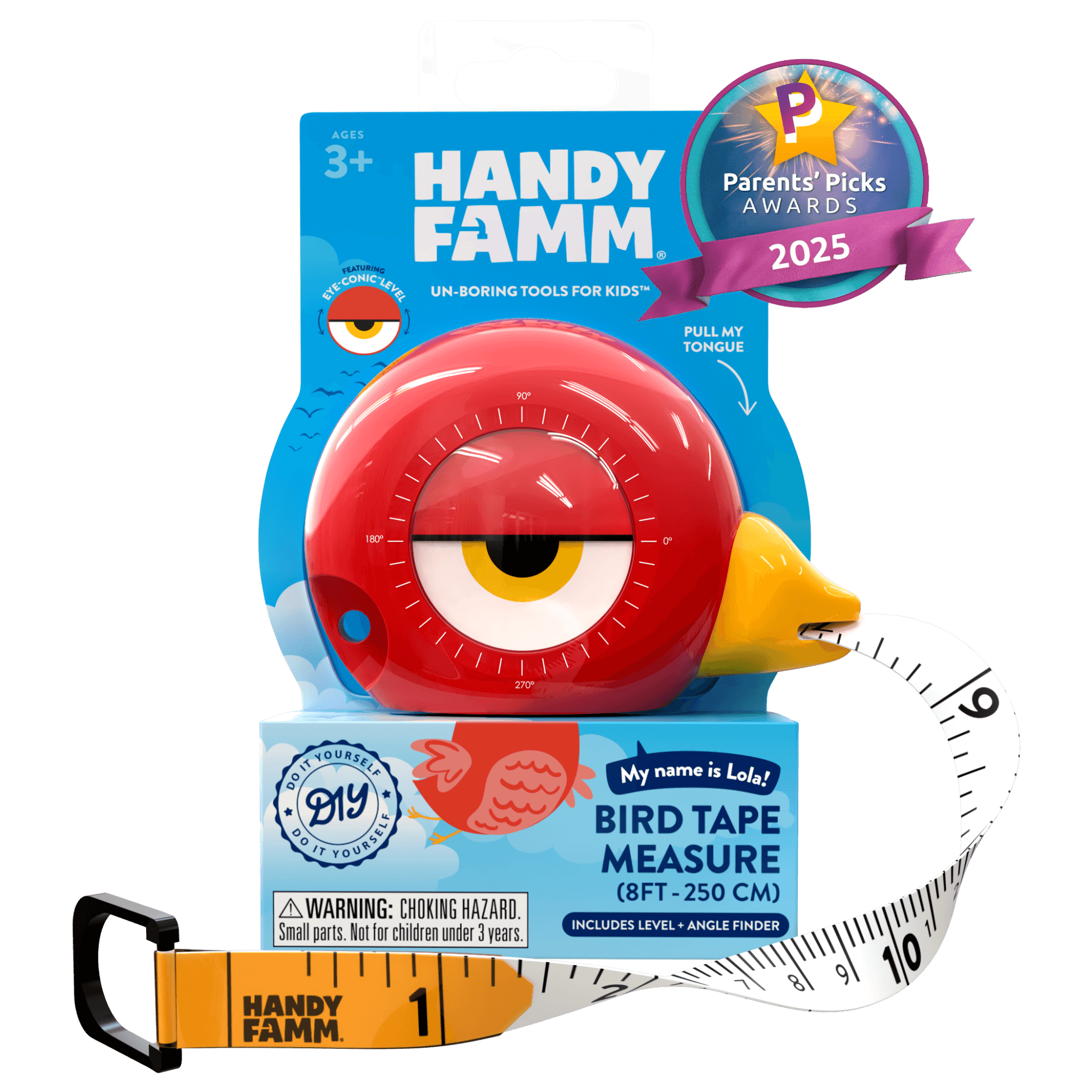 Kids 3-in-1 Tape Measure | Lola