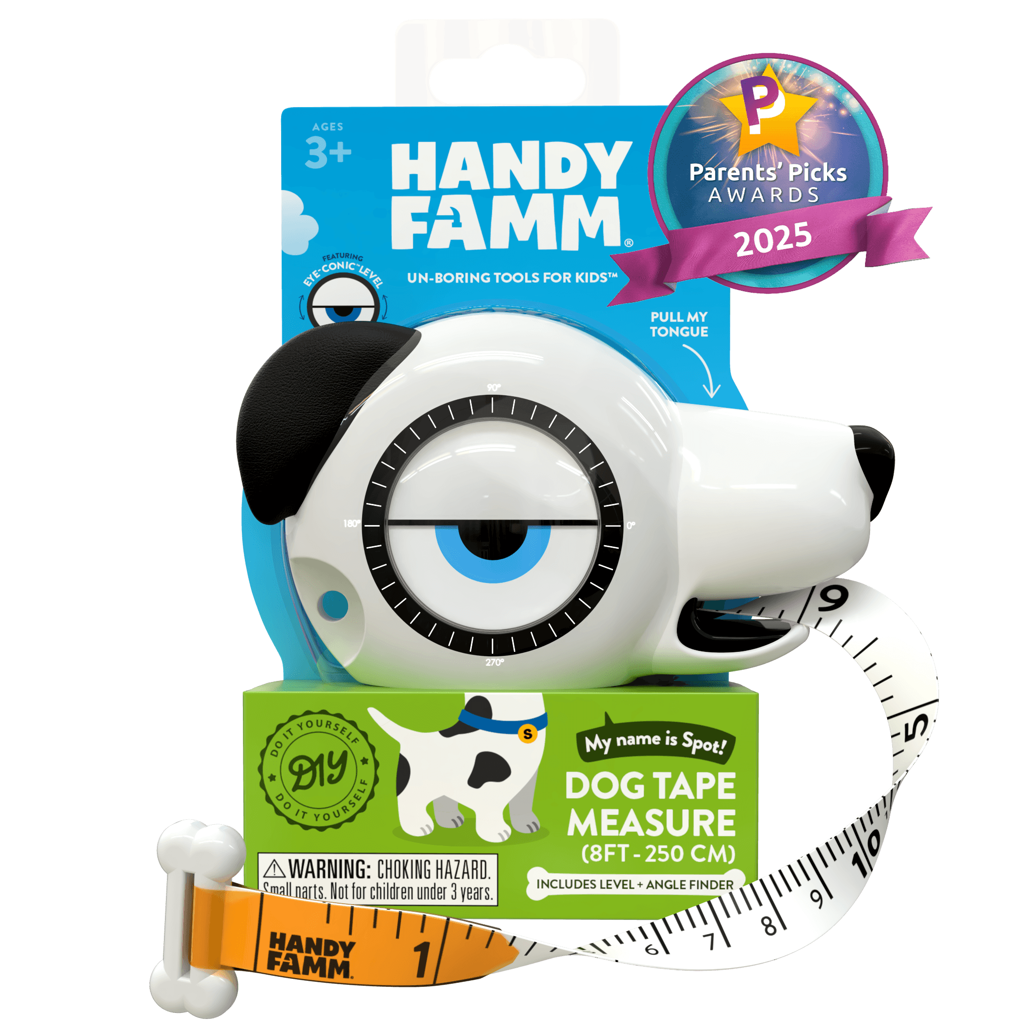 Kids 4-in-1 Tape Measure | Spot
