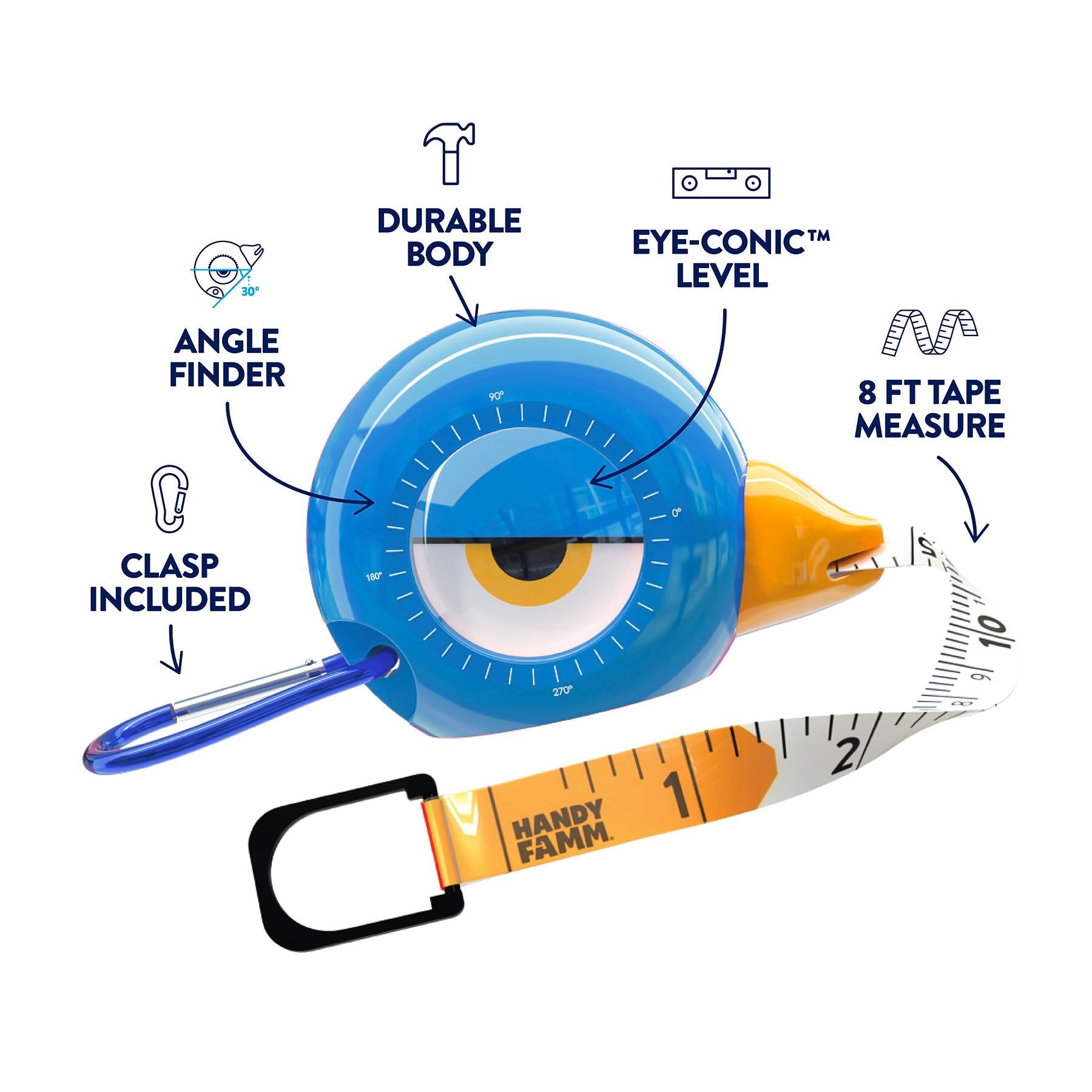 Kids 3-in-1 Tape Measure | Toto