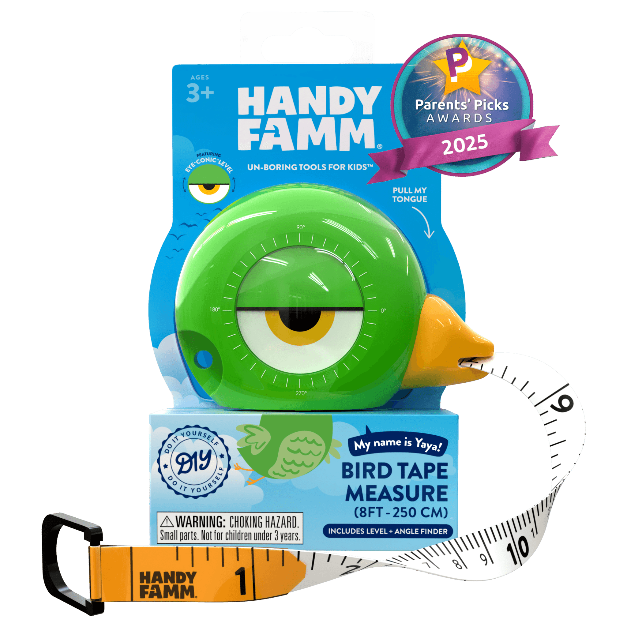 Kids 3-in-1 Tape Measure | Yaya