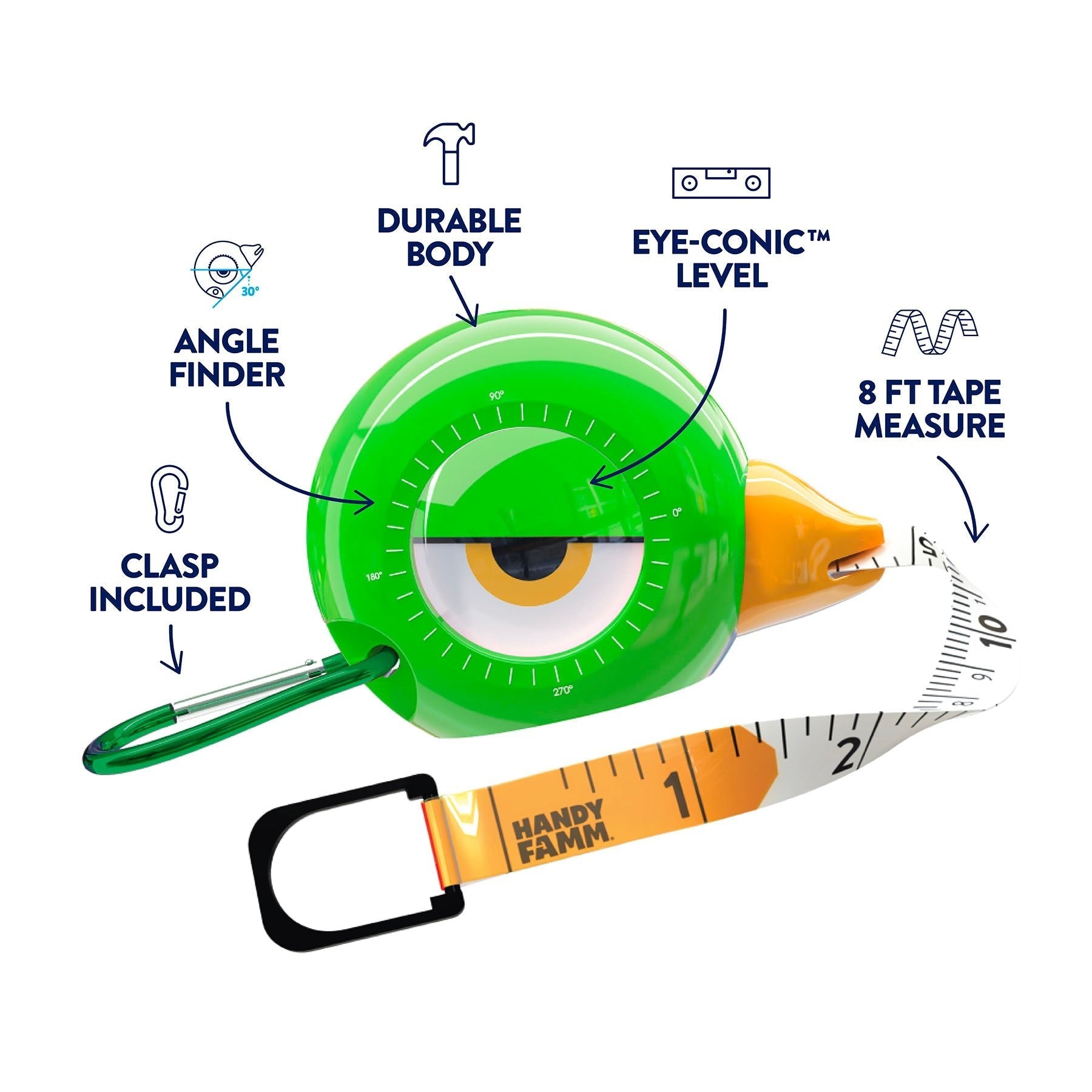 Kids 3-in-1 Tape Measure | Yaya
